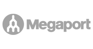megaport grey logo